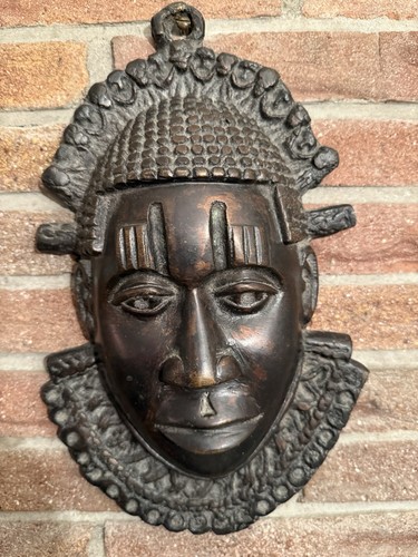 Westafrika bronzerelief - westafrika,