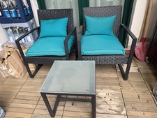 Gartenmöbel Set 3-teilig Poly