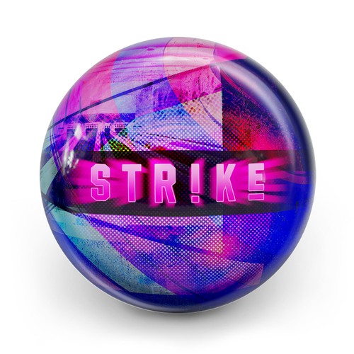 Bowling ball otb neon - bowling,