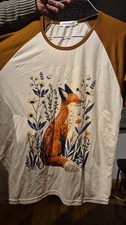 T-Shirt – Fuchs-Motiv /
