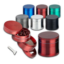 Grinder Crusher | Metall | Kräutermühle Gewürzmühle | 4 cm | 4-teilig
