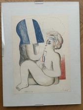 Horst Antes signiert Titel