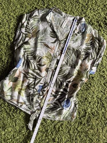 Damen top hawaii bluse - top, grün