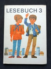Lesebuch 3 - DDR 1974 - Schullehrbuch 3. Klasse - Hardcover - Volk und Wissen