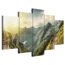 Wandbild 5 tlg Landschaft