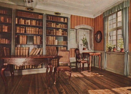 Ansichtskarte goethehaus - ansichtskarte,