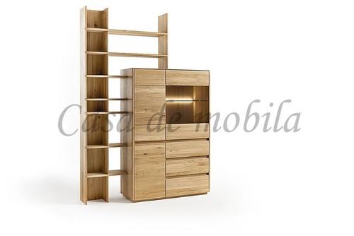 Highboard mit anbauregal nyon - anbauregal,