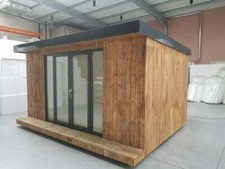 5m x 3m selbstgebautes isoliert Gartenbüro DIY-Kit ISO Gartenhaus Studio-Büro