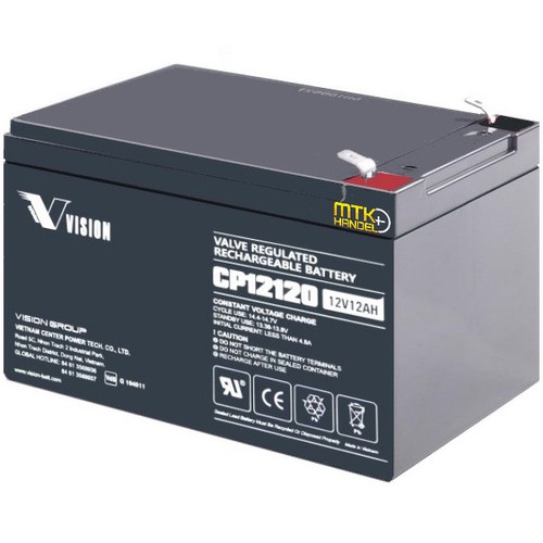 Vision cp12120 12v - cp12120, agm