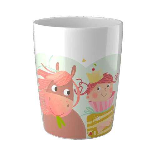Becher prinzessin pferd - becher,,