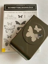 Stampin'Up - Stempel u. Handstanze - Schmetterlingsglück (#042)
