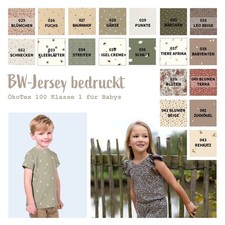 Baumwolljersey bedruckt