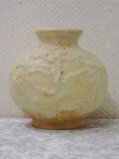 DB Dümler & Breiden Keramik Design Blumen Relief Vase Handmade Vintage - 17,5 cm