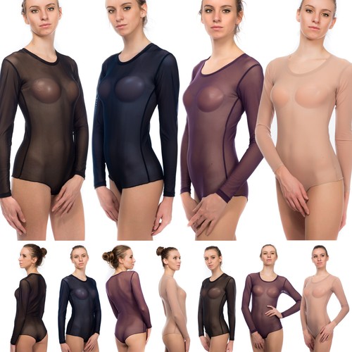 Evoni damen body transparent - damen,