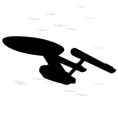 Enterprise star trek vinyl - enterprise,