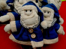 Weihnachtsmann, Stoff - Steck
