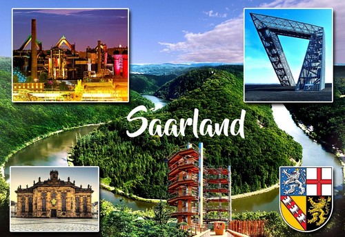 Saarland foto magnet - saarland,