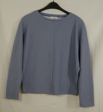 Damen OPUS Stretch Sweater Pulli Blau/Weiß Zeitlos Leicht Größe 38/40 WIE NEU!