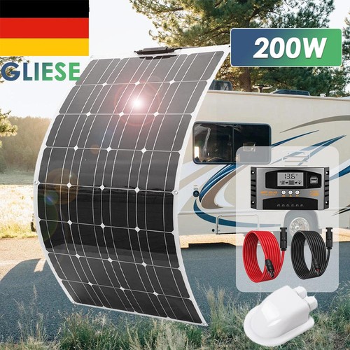 200w flexibel solarpanel - flexibel, kit