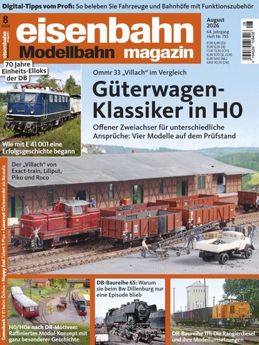 Zeitschrift eisenbahn magazin - zeitschrift,