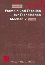 Formeln und Tabellen zur