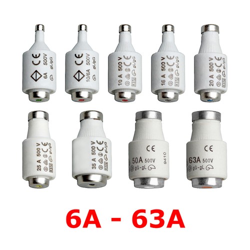 Diazed sicherungen 10a - 5x, 6a