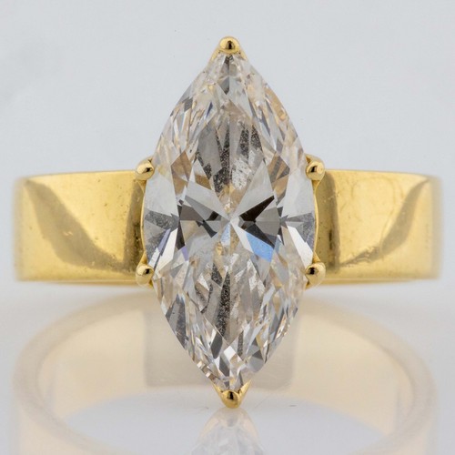Solitär ring 585 14k - 585/14k, gelbgold