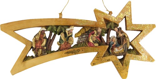 Krippenfiguren heilige familie - heilige,