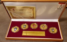 China fünf vergoldete Medaillen zur Olympiade Peking 2008 