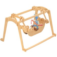 Schiffschaukel 3D Holzbausatz Puppenhaus Holz Steckpuzzle Holzpuzzle Kinder Bau