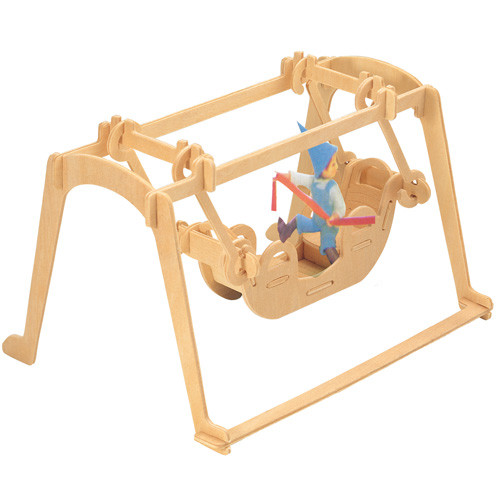 Schiffschaukel holzbausatz - schiffschaukel, 3d