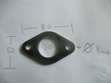 Flansch Oldtimer Auspuffflansch Verbinder BMW Benz audi opel DKW Ford Audi 30mm 