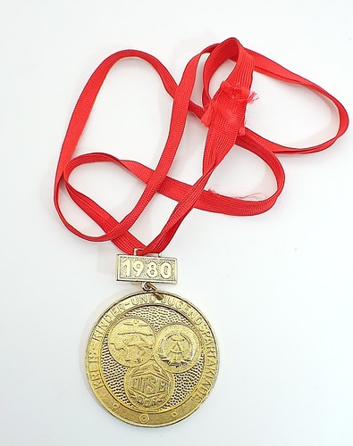Ddr medaille band kreis - band,