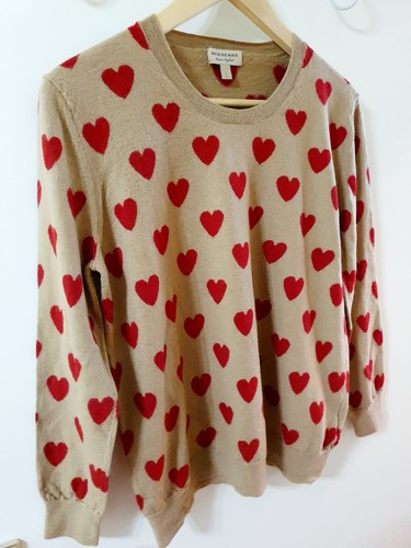 Burberry pullover hearts - pullover,