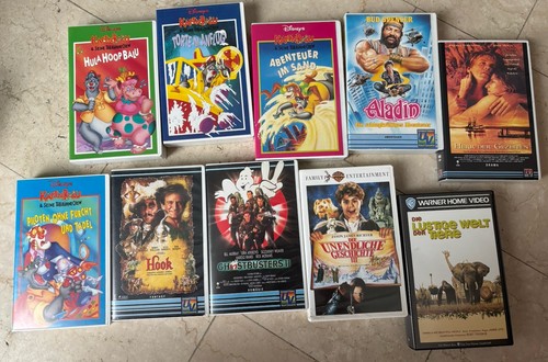 Konvolut vhs filme 10 x - konvolut,