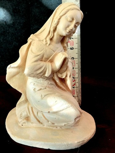 Krippenfigur aus gips maria - aus,
