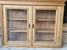 Holz Hängeschrank antik