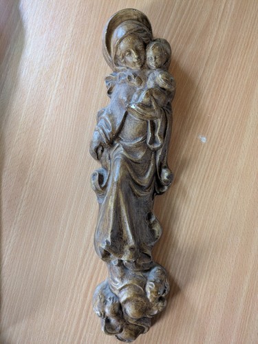 Madonna mit kind wandfigur - madonna,