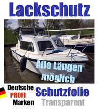 Lackschutzfolie transparente Klebefolie Schutzfolie Folie für alle Boote Schiffe