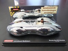 Carrera Exclusiv Mercedes Benz W125 Stromlinie Avus Chrom Limitiert Nr 0213 OVP