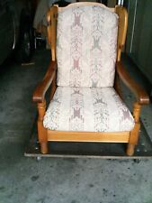 Ohrenbackensessel neu gepolstert u. bezogen 