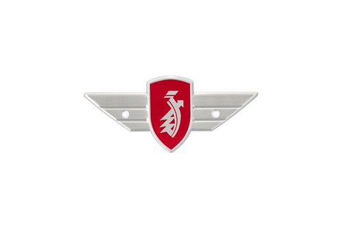 Zündapp bella rote - rote, plakette