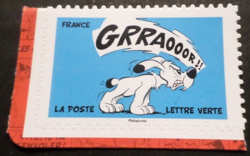 Asterix stamp france 2025 dog - 2025,