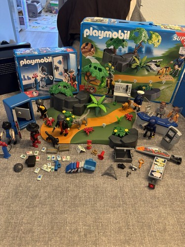 Playmobil polizei konvolut - polizei,