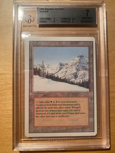 Mtg taiga revised beckett - mtg,