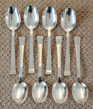 8 (x) versilberte Menülöffel