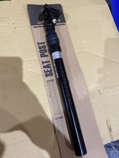 Zoom Suspension Black Alloy Sattel Sattelstütze 350x27,2mm