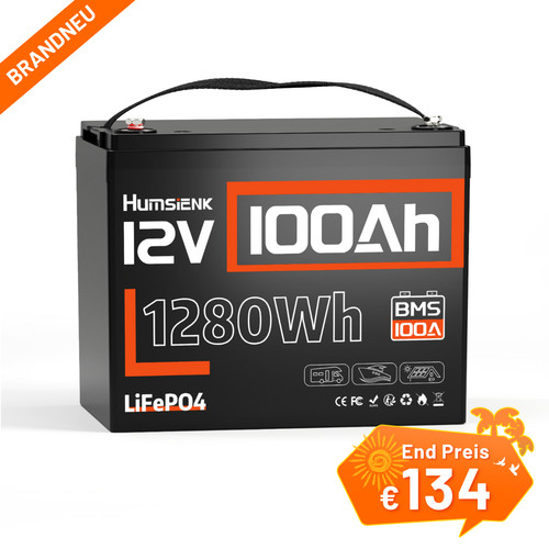 Lithium batterie 12v 100ah - 12v,
