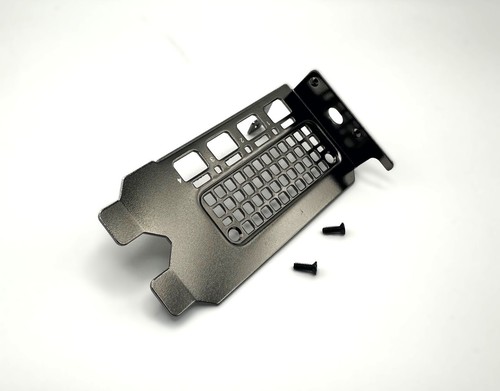 Low profile bracket slotblech - low,