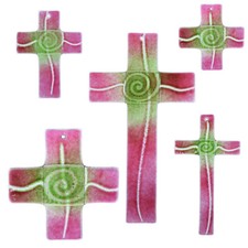 Glaskreuz Kreuz aus Glas